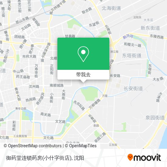 御药堂连锁药房(小什字街店)地图