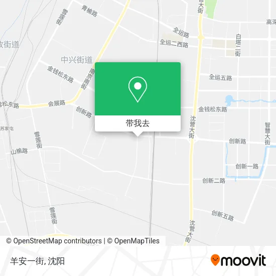 羊安一街地图