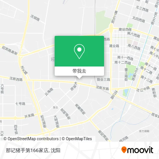 那记猪手第166家店地图