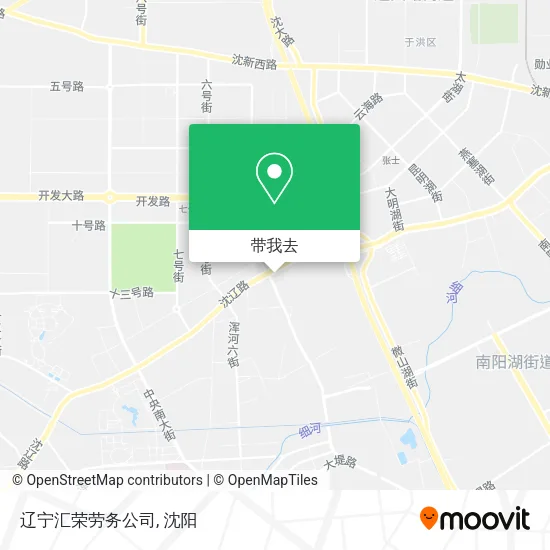 辽宁汇荣劳务公司地图