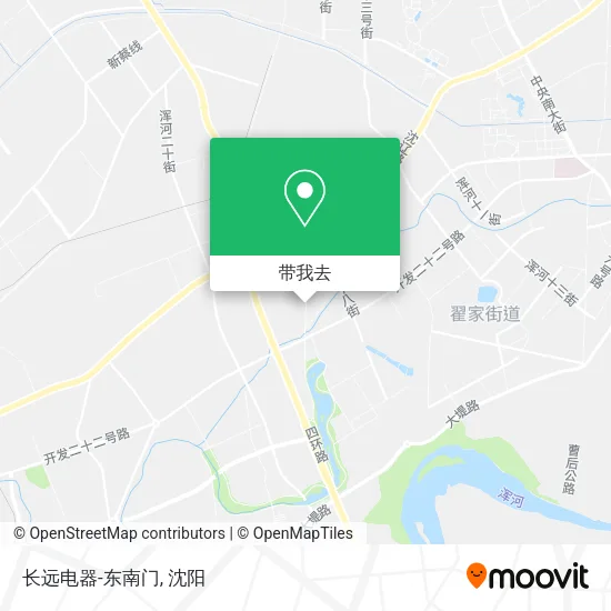 长远电器-东南门地图