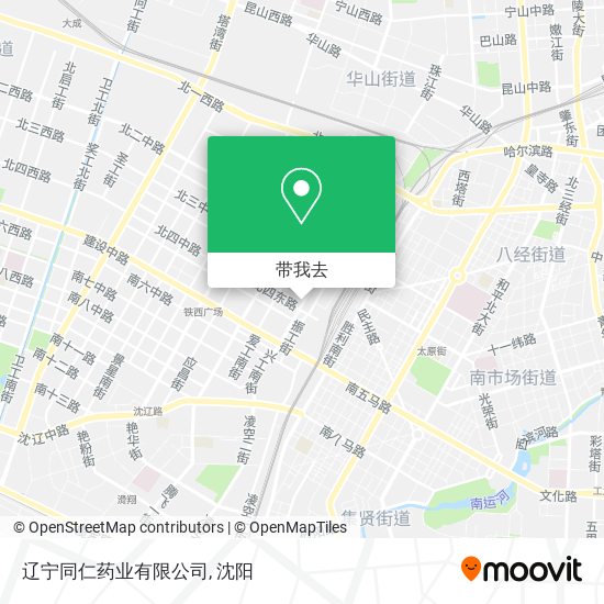 辽宁同仁药业有限公司地图