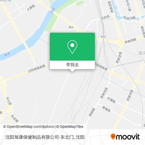 沈阳旭康保健制品有限公司-东北门地图