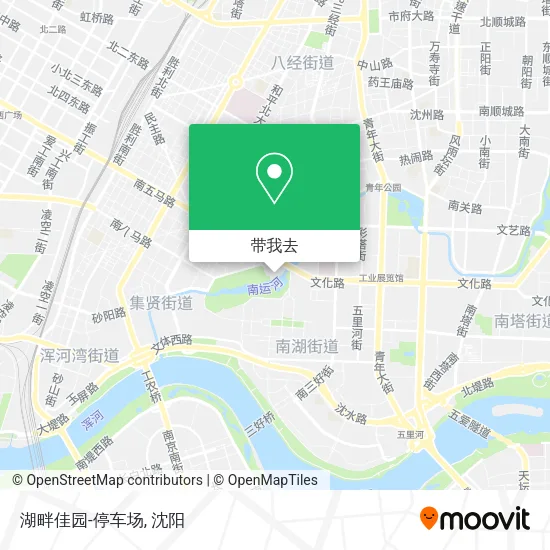 湖畔佳园-停车场地图