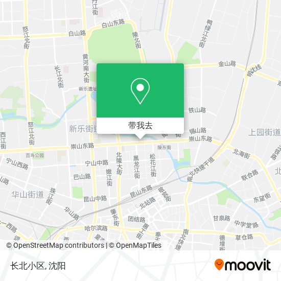 长北小区地图