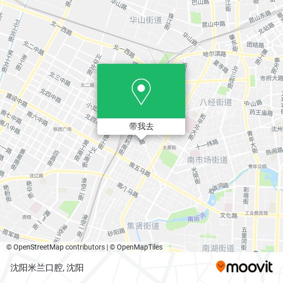 沈阳米兰口腔地图