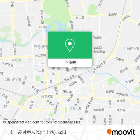云南一品过桥米线(巴山路)地图