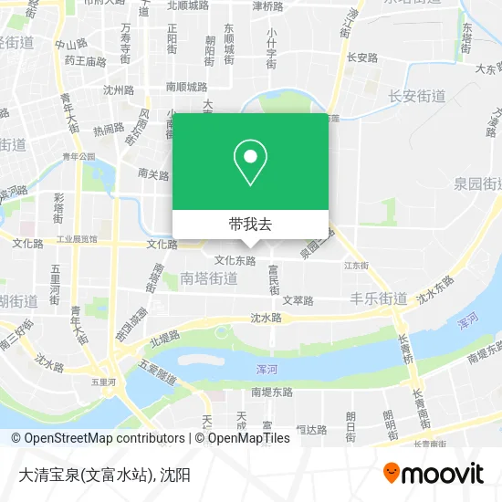 大清宝泉(文富水站)地图