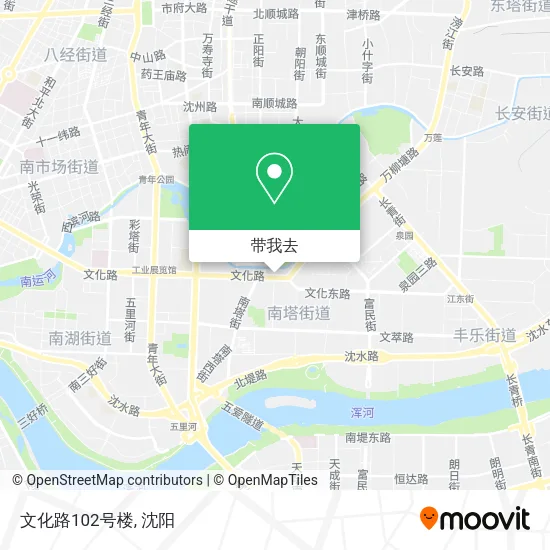 文化路102号楼地图