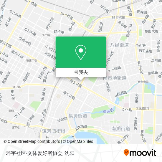 环宇社区-文体爱好者协会地图