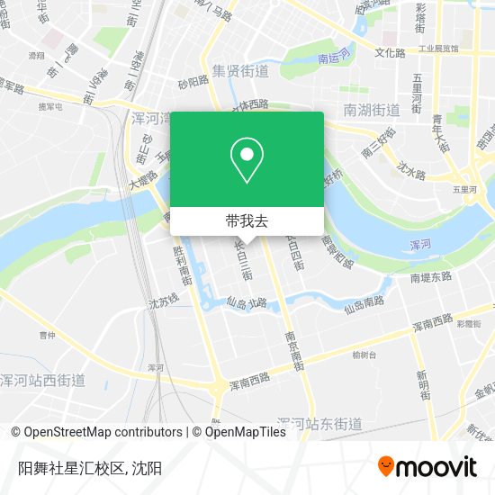 阳舞社星汇校区地图