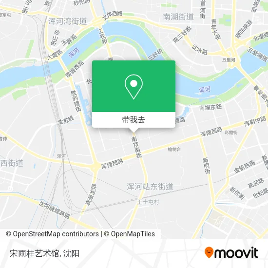 宋雨桂艺术馆地图