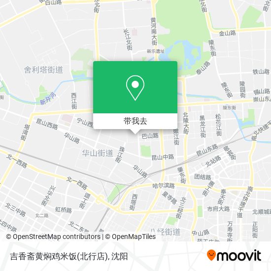 吉香斋黄焖鸡米饭(北行店)地图
