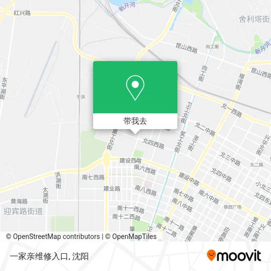 一家亲维修入口地图