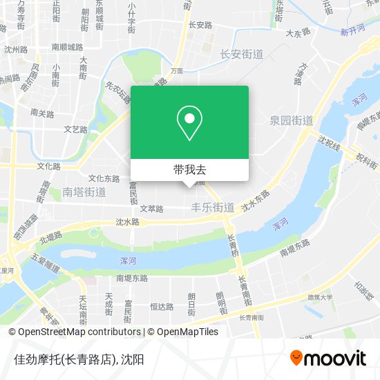 佳劲摩托(长青路店)地图