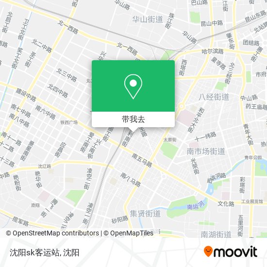 沈阳sk客运站地图