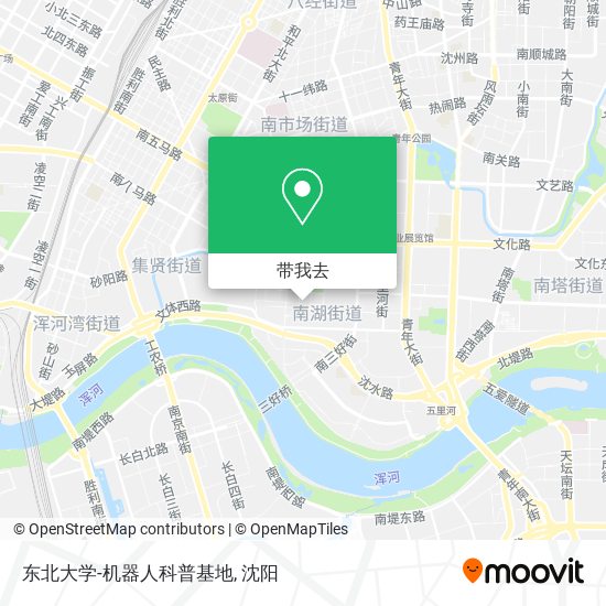 东北大学-机器人科普基地地图