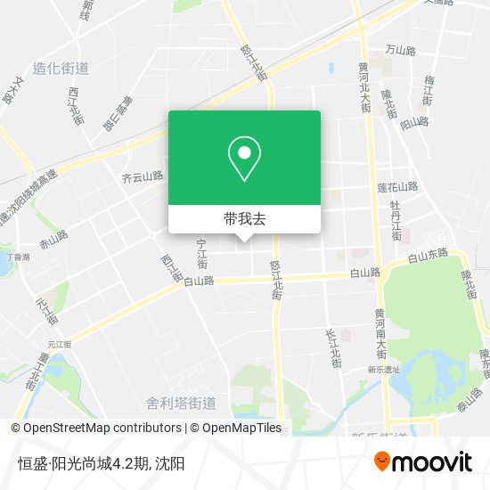 恒盛·阳光尚城4.2期地图