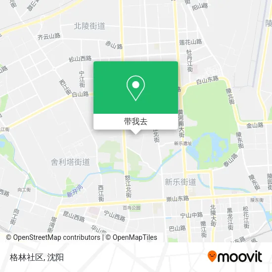 格林社区地图