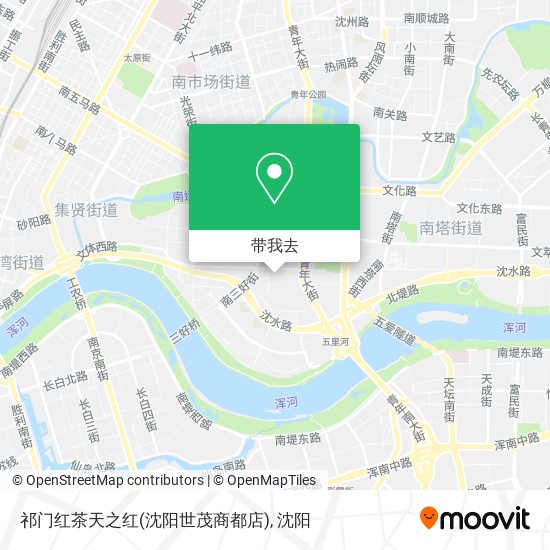 祁门红茶天之红(沈阳世茂商都店)地图
