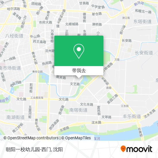 朝阳一校幼儿园-西门地图