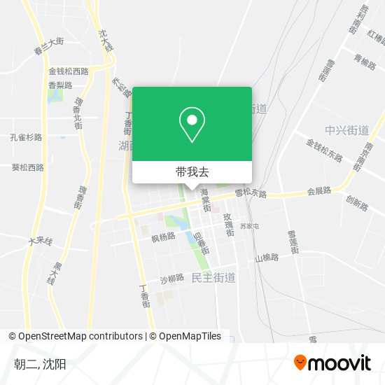朝二地图