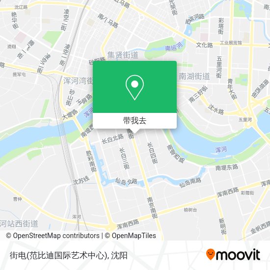 街电(范比迪国际艺术中心)地图
