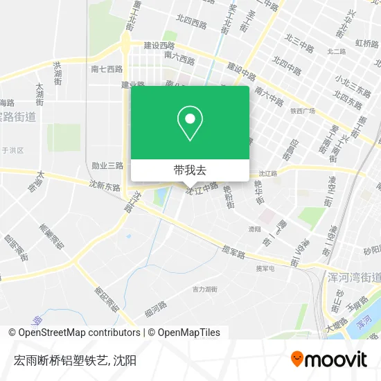 宏雨断桥铝塑铁艺地图