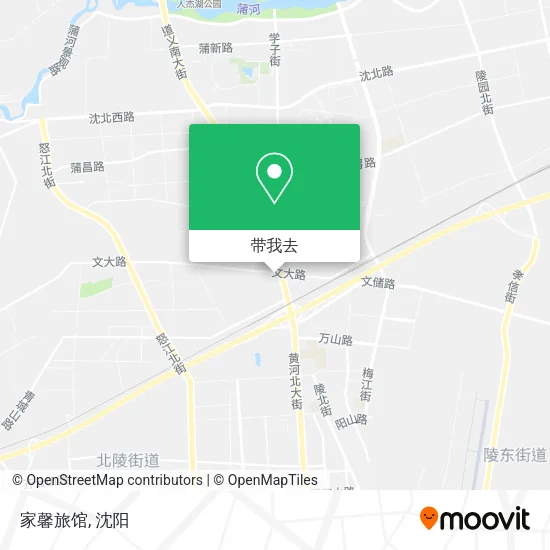 家馨旅馆地图