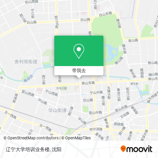 辽宁大学培训业务楼地图