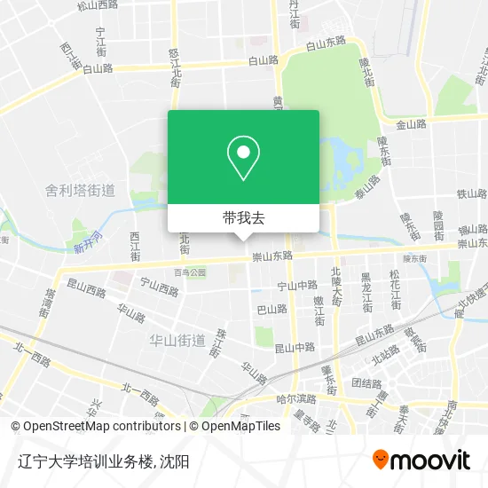 辽宁大学培训业务楼地图