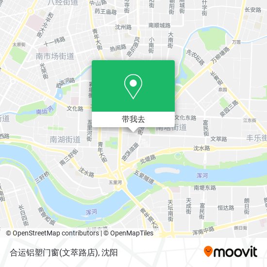 合运铝塑门窗(文萃路店)地图