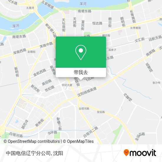 中国电信辽宁分公司地图