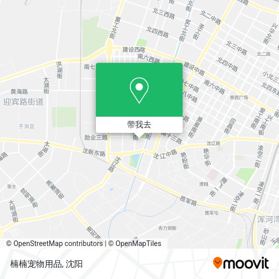 楠楠宠物用品地图