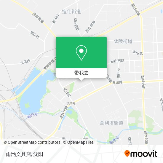 雨湉文具店地图