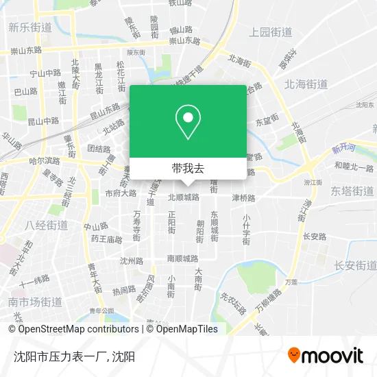 沈阳市压力表一厂地图