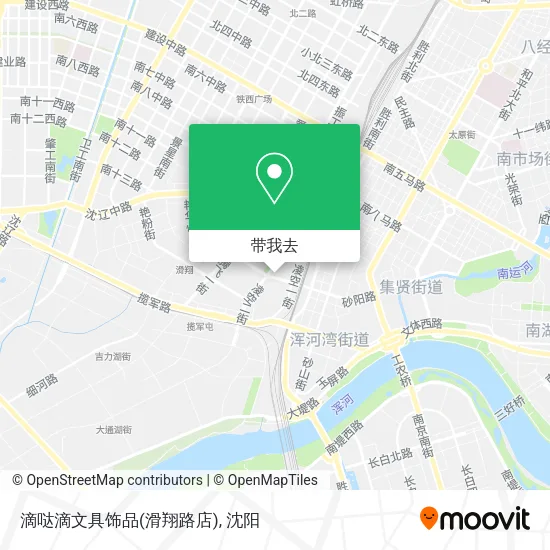 滴哒滴文具饰品(滑翔路店)地图