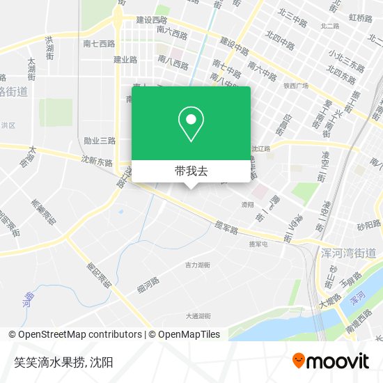笑笑滴水果捞地图