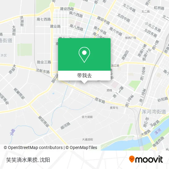笑笑滴水果捞地图