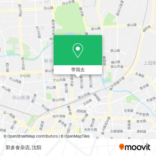郭多食杂店地图