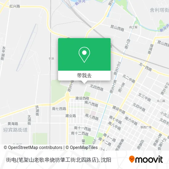 街电(笔架山老歌串烧坊肇工街北四路店)地图