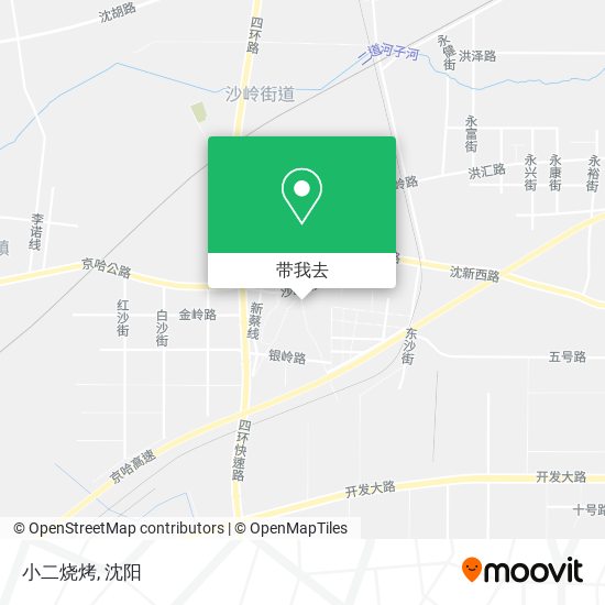 小二烧烤地图