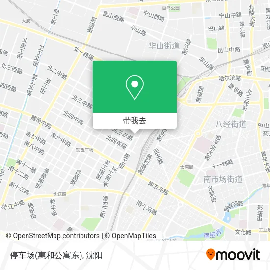 停车场(惠和公寓东)地图