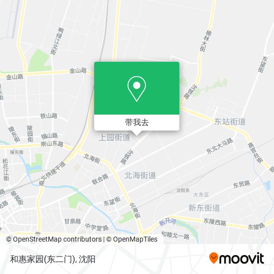 和惠家园(东二门)地图