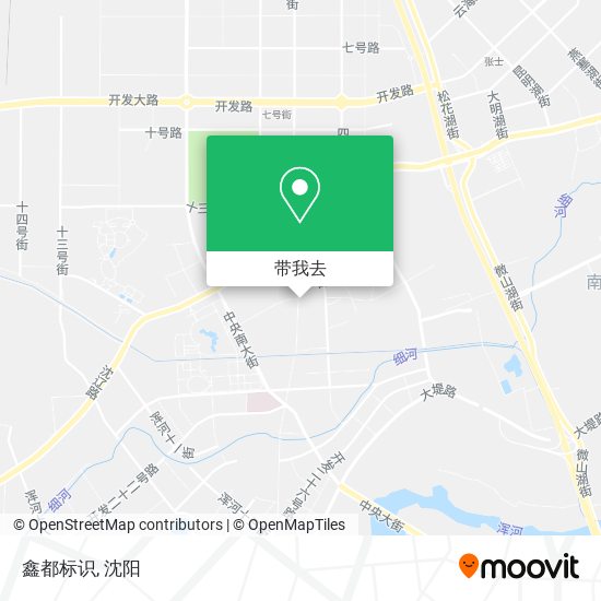 鑫都标识地图