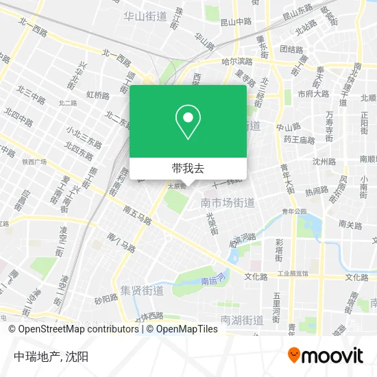 中瑞地产地图