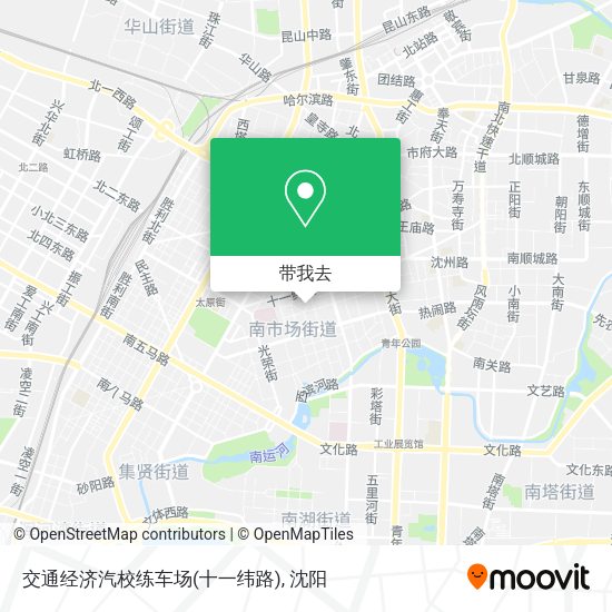 交通经济汽校练车场(十一纬路)地图