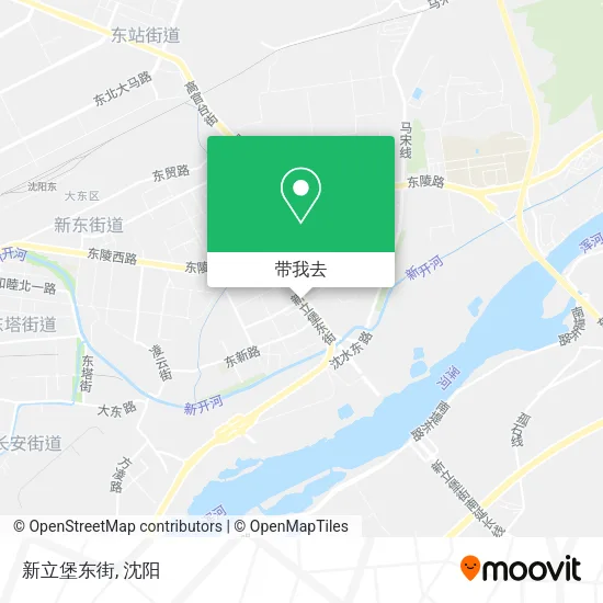 新立堡东街地图