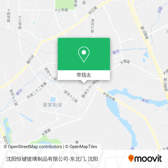 沈阳恒键玻璃制品有限公司-东北门地图