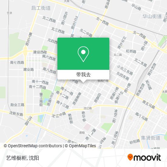 艺维橱柜地图